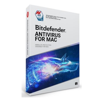 Bitdefender Antivirus for Mac, 1 user, 1 year