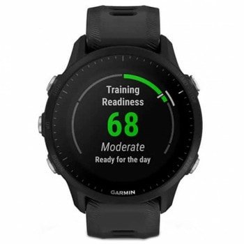 Смарт часовник Garmin Forerunner 955 Black, 1.3" (3.30 cm) MIP дисплей, GPS, Bluetooth, ANT+, Wi-Fi, водоустойчив 5 ATM, черен | JAR Computers Garmin Forerunner 955 Black 010-02638-30