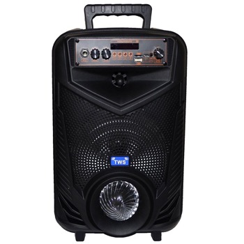 Тонколона PZX GZ-P44, 1.0, 20W RMS, Bluetooth, USB, AUX, MicroSD слот, черна, 1800mAh батерия, подсветка | JAR Computers PZX GZ-P44 1423233