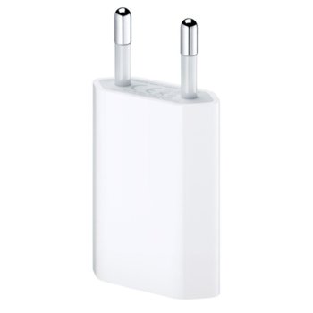 Зарядно устройство от контакт към 1 x USB A(ж), 5V/1A 220V, бяло | JAR Computers 14852 5V/1A 220V бял