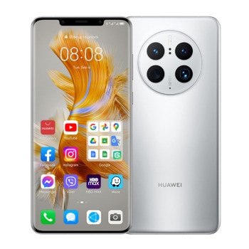 Смартфон Huawei Mate 50 Pro DCO-LX9 (сребрист) с подарък Слушалки Huawei FreeBuds 5i (Isle Blue), 6.74" (17.12 cm) OLED 120Hz дисплей, осемядрен Snapdragon 8+ Gen 1 4G 3.19 GHz, 8GB RAM, 256GB Flash памет, 50.0 + 64.0 + 13 & 13.0 Mpix камера, EMUI 13 image