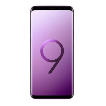 Смартфон Samsung Galaxy S9 (лилав), поддържа 2 sim карти, 5.8" (14.73 cm) WQHD+ Super AMOLED дисплей, осемядрен Exynos 9810 (4x 2.7 GHz & 4x 1.8GHz), 4GB RAM, 64GB Flash памет (+ microSD слот), 12.0 & 8.0 Mpix camera, Android, 163g | JAR Computers Samsung Galaxy S9 DS SM-G960F