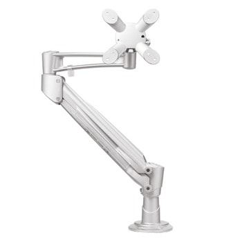 Стойка за монитор NewStar FPMA-D940G, за плот, за екрани от 10" до 30", VESA до 100 x 100, макс. тегло до 9кг., регулируема, сребриста | JAR Computers NewStar FPMA-D940G