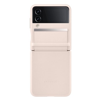 Samsung Flip4 Flap Leather Cover Peach EF-VF721LPE