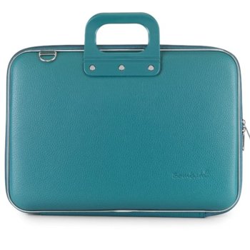 Чанта за лаптоп Bombata Classic teal blue, до 16" (40.64 cm), светло синя | JAR Computers Чанта Bombata Classic 15.6 - 16 inch - teal blue