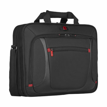 Чанта за лаптоп Wenger 600643, до 16" (40.64 cm), джоб за таблет, полиестер, черна | JAR Computers Чанта за лаптоп Wenger Sensor 16" 600643