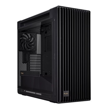 Кутия Asus ProArt PA602, E-ATX/ATX/mATX/DTX/mini-DTX/mini-ITX, 1x USB 3.2 Gen 2x2 Type-C, 2x USB 3.2 Gen 1 Type-A, 2x 200mm вентилатора, 1x 140mm вентилатор, с прозорец, черна, без захранване | JAR Computers Кутия Asus ProArt PA602 90DC00J0-B09000