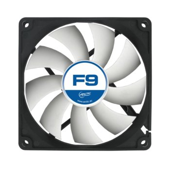 Вентилатор 92mm Arctic F9, 3-пинов, 1800 rpm | JAR Computers Fan 92mm, Arctic Fan F9 AFACO-09000-GBA01