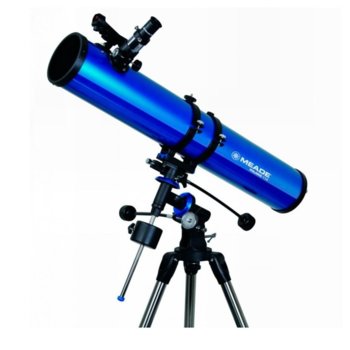 Рефлекторен телескоп Meade Polaris 114mm EQ, 19-230x оптично увеличение | JAR Computers Meade Polaris 114 mm EQ LV71677