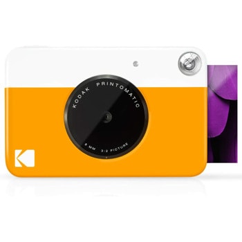 Фотоапарат Kodak Printomatic ZINK RODOMATICYL(жълт), 5 Mpix, MicroSDHC, USB | JAR Computers Kodak Printomatic ZINK RODOMATICYL