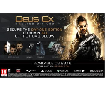 Deus Ex: Mankind Divided Day 1