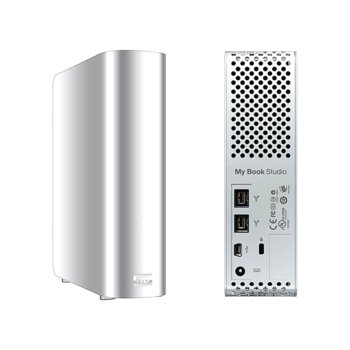 Твърд диск 2TB WD My Book™ Studio, външен, 3.5" (8.89 cm), USB3.0 & USB2.0, алуминиев корпус, 3г. гаранция | JAR Computers 2TB WD My Book™ Studio