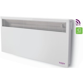Конвектор Tesy CN 051 EIS CLOUD W, 2000W, до 24 м2 отопляема площ, LED дисплей, Wi-Fi модул, функция Indoor Connect, защита от прегряване, защита от деца, бял image