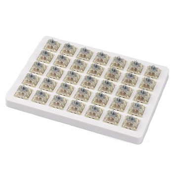 Суичове за механична клавиатура Keychron Cherry MX Silver RGB Switch Set 35 броя, сребристи | JAR Computers Keychron Z47