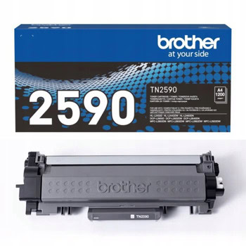 Тонер касета за Brother HL L2402D/L2442DW/L2460DN, MFC L2802DN/L2802DW/L2862DW/L2922DW, DCP L2600D/L2622DW/L2640DN - Black - TN-2590 - Brother - Оригинална, Заб.: 1200 брой копия | JAR Computers Тонер касета за Brother TN-2590