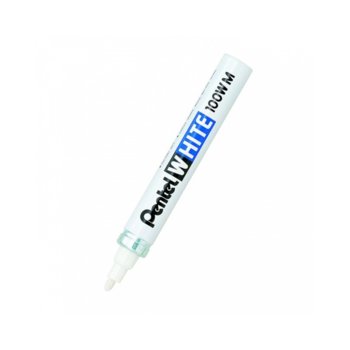 Маркер Pentel X100WM, бял, 3.9 mm, за различни повърхности | JAR Computers Pentel X100WM