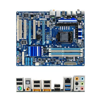 Дънна платка Gigabyte P55A-UD3R, P55, LGA1156, DDR3, 2xPCI-E(CF), Dolby SB7.1, Lan1000, SATA RAID 0,1,5,10, 2xSATA 6Gb/s, USB3.0, ATX | JAR Computers Gigabyte P55A-UD3R
