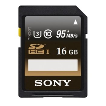 Sony 16GB SD UHS-1, 95MB/sec read