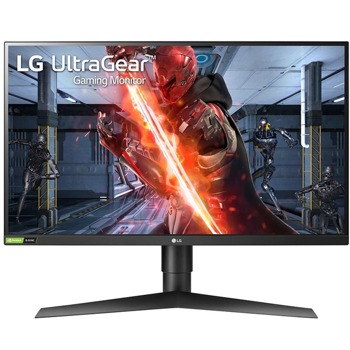 Монитор LG 27GN750-B с подарък разклонител Allocacoc Power Cube WiFi 9610, 27" (68.58 cm) IPS панел, 240Hz, Full HD, 1ms, 400 cd/m2, DisplayPort, HDMI | JAR Computers LG 27GN750-B_9610/DEORWF