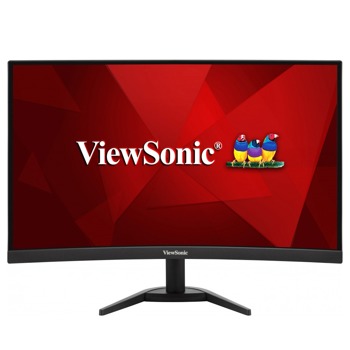 Монитор ViewSonic VX2468-PC-MHD, 23.6" (59.95 cm) Curved MVA панел, 165Hz, Full HD, 1ms, 80 000 000:1, 250 cd/m2, DisplayPort, HDMI image