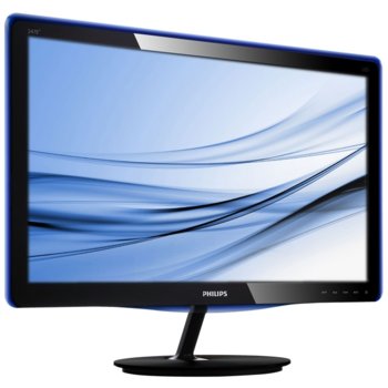 Монитор 23.6" (59.94 cm) Philips 247E3LSU, FULL HD LED, 5ms 20 000 000:1 300cd/m2 DVI (HDCP) черен, 2г. | JAR Computers Philips 247E3LSU