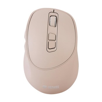 Мишка Yenkee YMS 2080BG, оптична (2400 dpi), безжична, USB, бежова, 6 бутона | JAR Computers Мишка Yenkee YMS 2080BG
