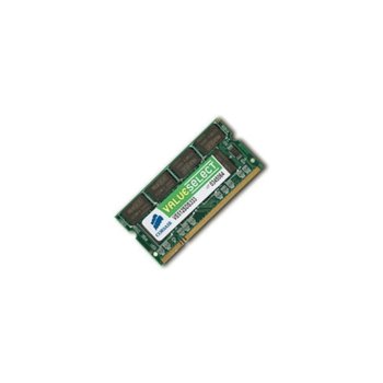 Памет Corsair SODIMM 1GB DDR2 667MHz