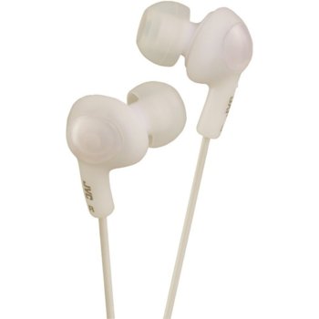 JVC HAFX5BE Gumy Plus Headphones white