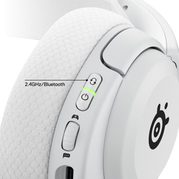 слушалки steelseries arctis nova 5x white бели
