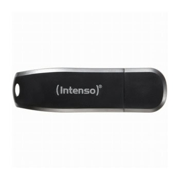 Памет 64GB USB Flash Drive, Intenso Speed Line, USB 3.2, Type-A, черна | JAR Computers Intenso Speed Line 64GB 3533490