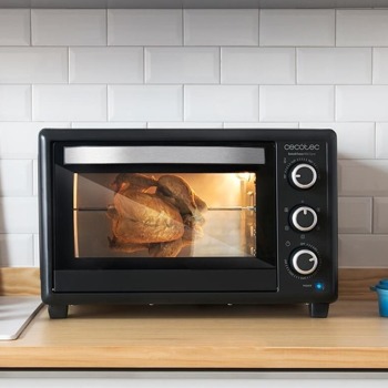 Мини фурна Cecotec BakeToast 650 Gyro, 30 л. обем на фурната, 1500 W, черен | JAR Computers Cecotec BakeToast 650 Gyro