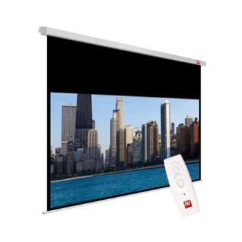 Екран Avtek Video Electric 270, електрически за стена или таван, Matt White, 2700 x 2200 мм, 128", 4:3 | JAR Computers Avtek Video Electric 270