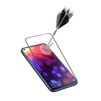 Протектор от закалено стъкло /Tempered Glass/, Cellular Line Second Glass Capsule, за Honor View 20, черен | JAR Computers Cellular Line Second Glass Honor View 20 black