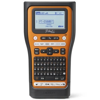 Етикетен принтер Brother PT-E560BTVP, 180dpi, термотрансферен печат, QWERTY клавиатура, USB, Bluetooth, 3.5-24mm ширина на етикета, индустриален | JAR Computers Brother PT-E560BTVP PTE560BTVPQL1