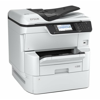 Мултифункционално мастиленоструйно устройство Epson WorkForce Pro WF-C878RDTWFC MFP, цветен принтер/копир/скенер/факс, 4800 x 1200 dpi, 25 стр./мин, USB, LAN, Wi-Fi, A3 | JAR Computers Epson WorkForce Pro WF-C878RDTWFC MFP