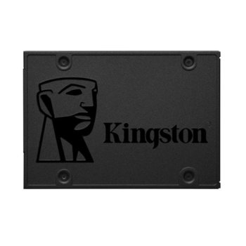 Памет SSD 240GB Kingston A400 Series SA400S37/240G, SATA 6Gb/s, 2.5"(6.35 cm), скорост на четене 500 MB/s, скорост на запис 350MB/s image