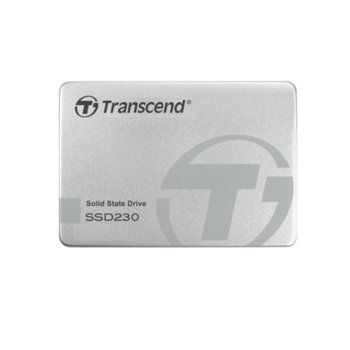 Памет SSD 1TB Transcend SSD230, SATA 6Gb/s, 2.5" (6.35 cm), скорост на четене 560MB/s, скорост на запис 520MB/s | JAR Computers SSD 1TB Transcend SSD230 TS1TSSD230S