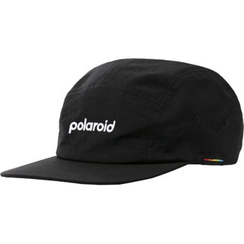 Polaroid 5 panel cap - Black 006314