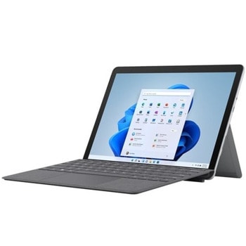 Таблет Microsoft Surface Go 3 (8V6-00003)(сребрист) +Microsoft Surface GO Type Cover Black +Microsoft Bluetooth Ergonomic Mouse, 10.5" (26.67 cm) дисплей, двуядрен Intel Pentium 6500Y 1.1/3.4 GHz, 4GB RAM, 64GB eMMC, 8.0 & 5.0 Mpix, Windows 11 Home S image