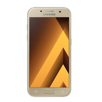 Samsung Galaxy A5 (2017) (златист), 5.2" (13.21 cm) Super AMOLED Display, осемядрен Exynos 7880 1.9GHz, 3GB RAM, 32GB Flash памет(+microSD слот), 16 & 16 Mpix camera, Android, 159g | JAR Computers Samsung Galaxy A5 (2017) SM-A520FZDABGL