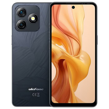 Смартфон Ulefone Note 18 Ultra (черен), поддържа 2 SIM карти, 6.78" (17.22cm) Full HD+ 90Hz дисплей, осемядрен Mediatek Dimensity 720 5G 2.0GHz, 6GB LPDDR4X, 256GB Flash памет (+microSD слот), 50 + 50 & 32 Mpix камери, Android | JAR Computers Ulefone Note 18 Ultra 6/256GB Black