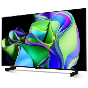 Телевизор LG OLED42C32LA, 42" (106.68 cm) 4K/UHD OLED Smart TV, HDR, 100Hz, DVB-T2/C/S2, Wi-Fi, LAN, Bluetooth, 4x HDMI, 3x USB | JAR Computers LG OLED OLED42C32LA