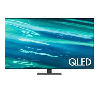 Телевизор Samsung 55Q80A (QE55Q80AATXXH), 55" (139.7 cm) 4K UHD QLED TV, DVB-T2/T/C/S2/S, LAN, Wi-Fi, 4x HDMI, 2x USB | JAR Computers Samsung 55Q80A QE55Q80AATXXH