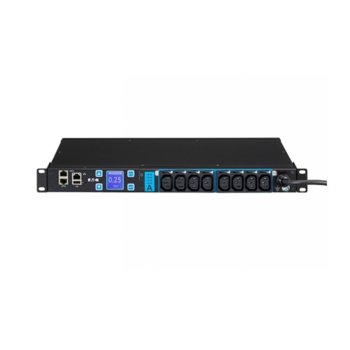 Eлектрически филтър Eaton Basic ePDU EMAH28, 1U, 8x IEC-320-C13, 1x IEC-320-C20 | JAR Computers Eaton ePDU MA 1U (C20 16A 1P) 8XC13