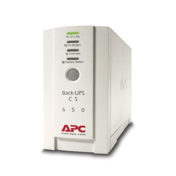 UPS APC Back-UPS, 650VA/400W, OFF Line | JAR Computers APC Back-UPS 650VA