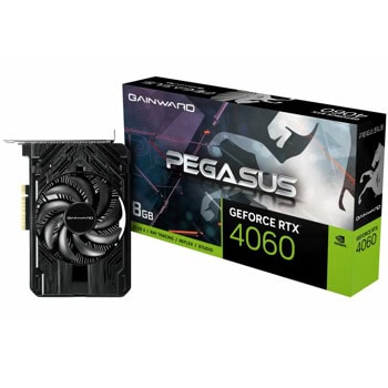 Видео карта Nvidia GF RTX 4060 Ti, 8GB, Gainward Pegasus, PCI-E 4.0, GDDR6, 128-bit, DisplayPort, HDMI | JAR Computers Gainward GeForce RTX 4060 Ti Pegasus NE6406T019P1