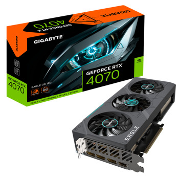 Видео карта Nvidia GF RTX 4070, 12GB, Gigabyte EAGLE, OC, PCI-E 4.0, GDDR6X, 192-bit, DisplayPort, HDMI | JAR Computers Gigabyte GeForce RTX 4070 EAGLE OC 12GB