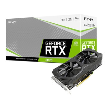 PNY GeForce RTX 3070 Uprising Dual 8GB GDDR6 (LHR)