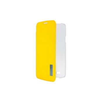 Поликарбонатов протектор Rock Elegant Flip Case за Samsung Galaxy S4 Active, жълт | JAR Computers Rock Elegant Flip Case Yellow