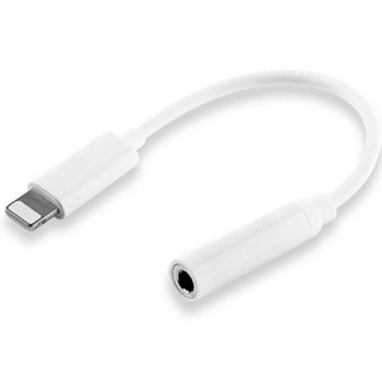 Преходник Digital One SP01006, от Lightning(м) към AUX(ж), бял | JAR Computers Digital One SP01006